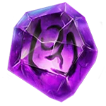 Simbol Purple Stone